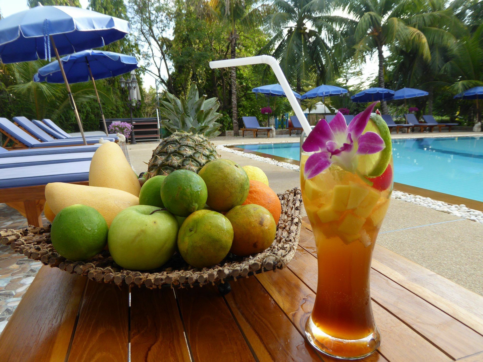 Tropicana Beach Villa At Vip Resort Ban Phe Eksteriør bilde